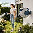 Enrollador de Manguera de Jardín Retráctil Automático al por Mayor de 30 m con Soporte de Pared Giratorio de 180° - 10Z01G
