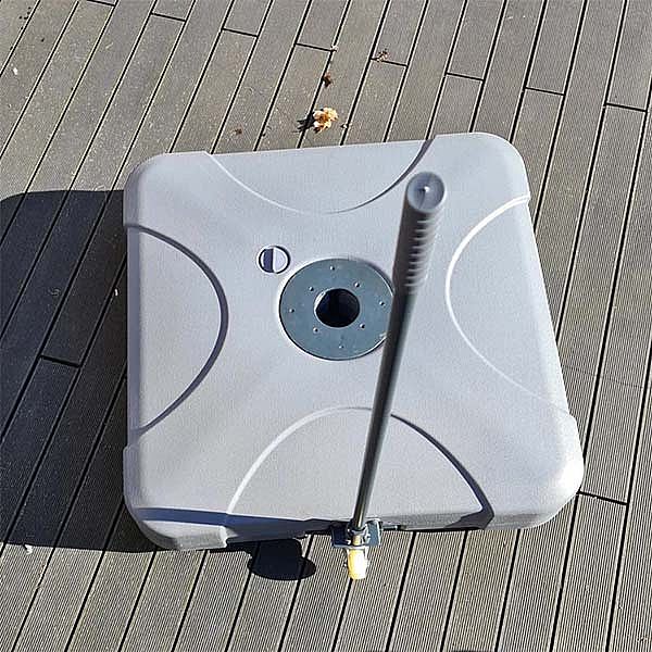 Base de paraguas de plástico con ruedas - 12U02P