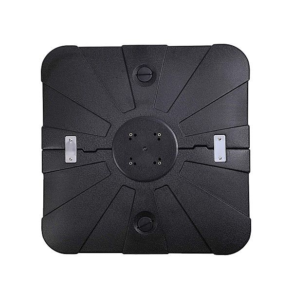 Base de sombrilla de patio compensada de 33 pulgadas con ruedas - 12U02Q