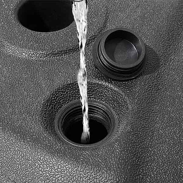 Base de paraguas independiente de plástico rellenable - 12U02Z