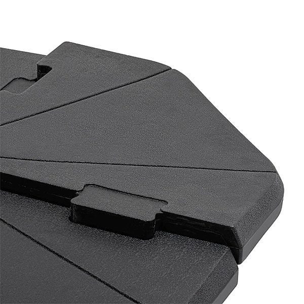 Soporte base para paraguas voladizo de 4 piezas - 12U03F