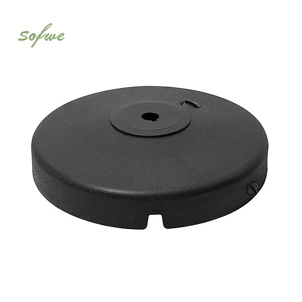 Base de sombrilla compensada rellena para servicio pesado para patio - 12U03L