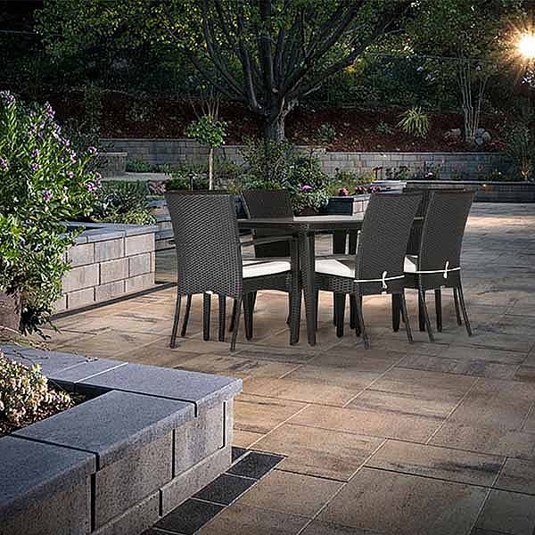 Moderno y elegante juego de mesa y sillas de ratán negro - 10D01G