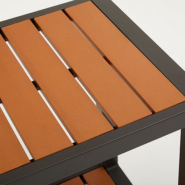 Conjunto de cocina exterior de aluminio con puerta de textileno - 11D13B