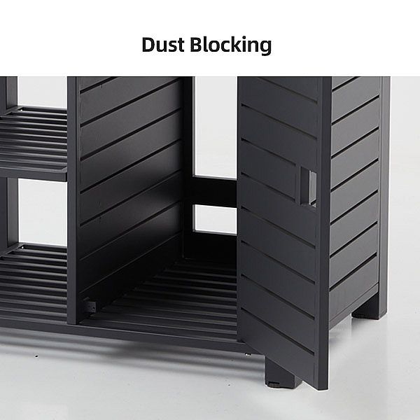 Mesa de cocina de jardín multifuncional con marco de aluminio - 11D13C