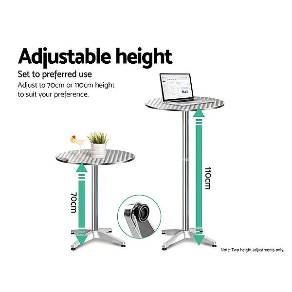 Juego de barra exterior de aluminio de 3 piezas - 10B01U