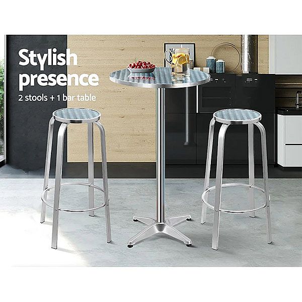 Juego de barra exterior de aluminio de 3 piezas - 10B01U