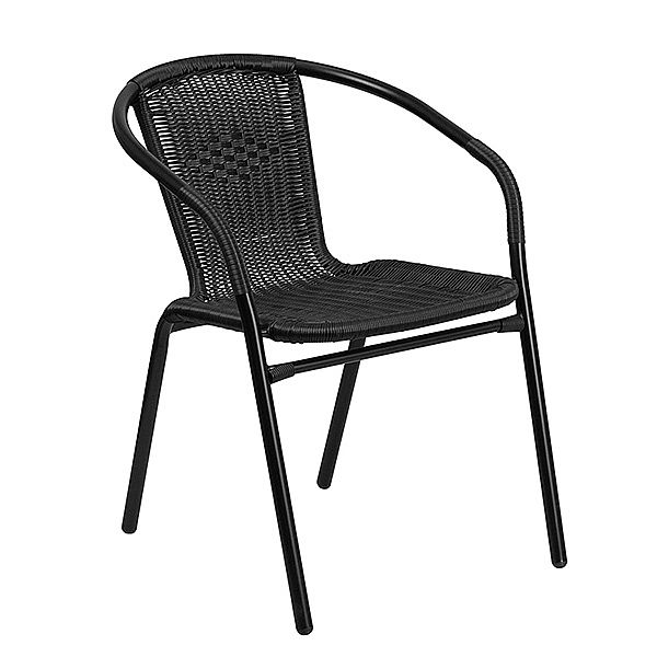 Juego de mesa de comedor de ratán de 3 piezas. - 10B01W