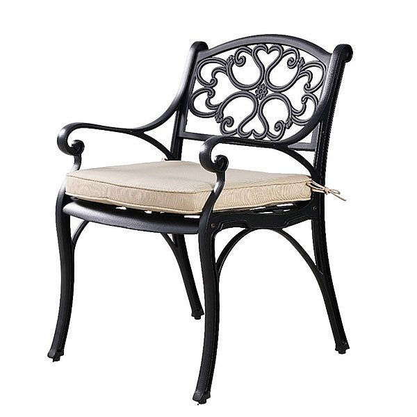 Juego de bistró para patio de aluminio fundido de 3 piezas - 10B02F