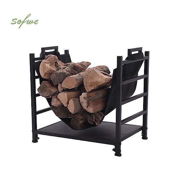 Soporte para estante de leña, soporte para registro de almacenamiento, venta al por mayor - 12H01H