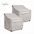 Cubiertas Oxford para sillas de patio al por mayor con cordón ajustable - 90A04P