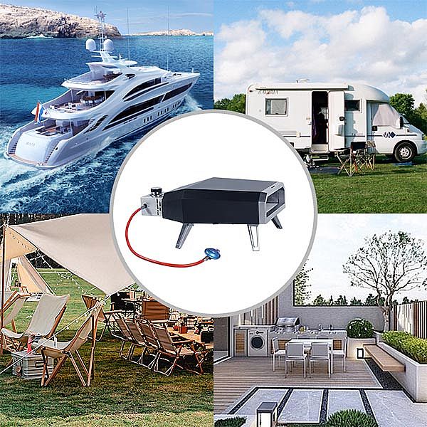 Horno portátil de pizza a gas para jardín - 11H01E