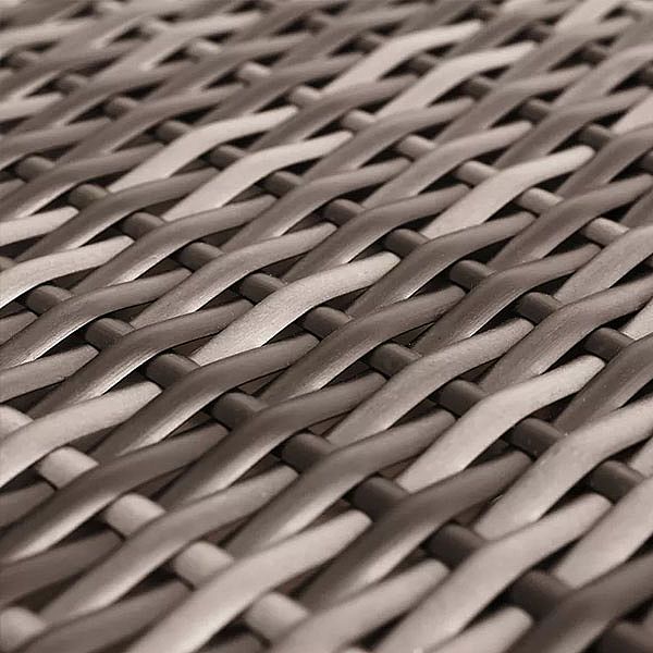 Juegos de muebles de conversación de mimbre para patio de 6 piezas al por mayor - 10C01A