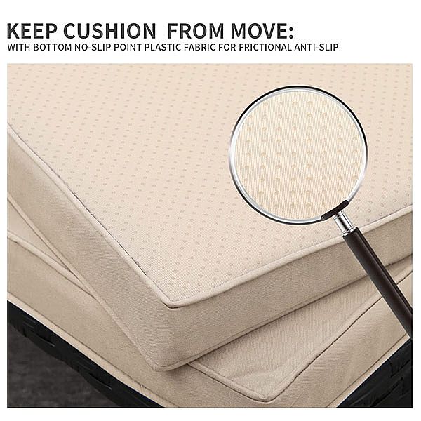 Sofá de ratán de jardín de 3 piezas - 10C01L