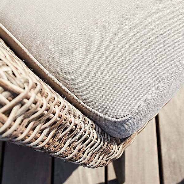 Sofá de muebles de jardín de ratán de estilo francés de lujo moderno - 10C01P