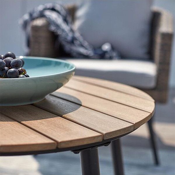 Sofá de muebles de jardín de ratán de estilo francés de lujo moderno - 10C01P