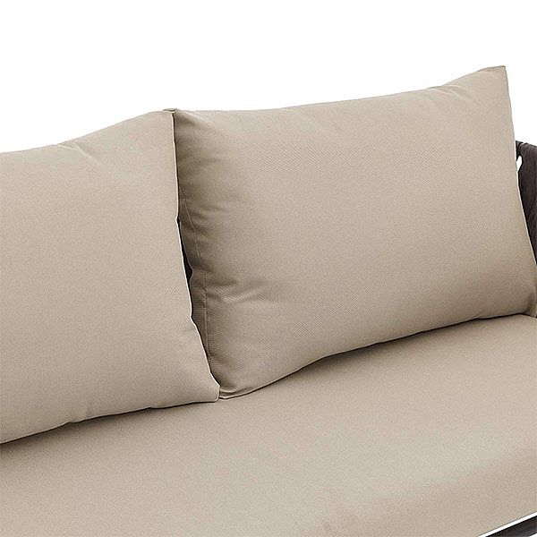 Juego de sofás con muebles de ratán de 4 piezas de diseño de lujo - 10C01Q