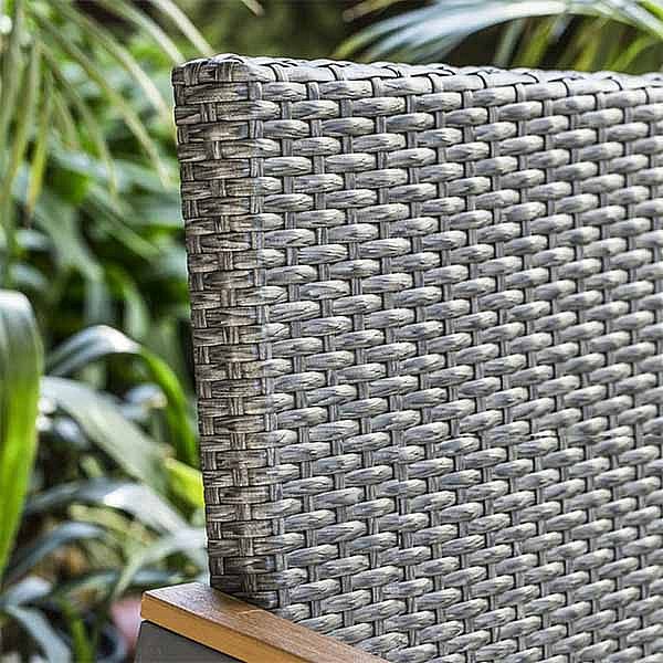 Juegos de muebles de jardín de mimbre de lujo para todo clima - 10C02F