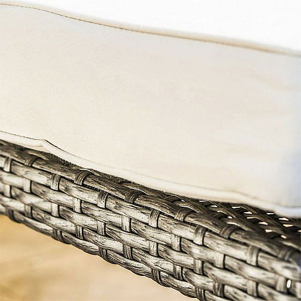 Juegos de muebles de jardín de mimbre de lujo para todo clima - 10C02F