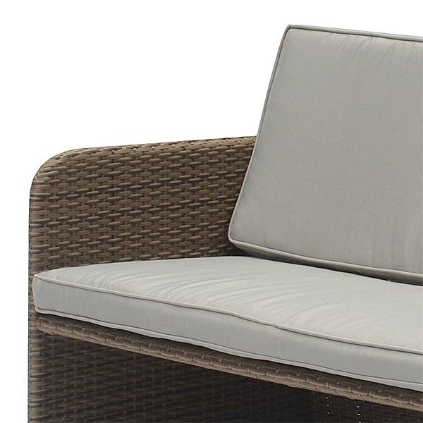 Conjunto de muebles de jardín de mimbre y ratán - 10C02I