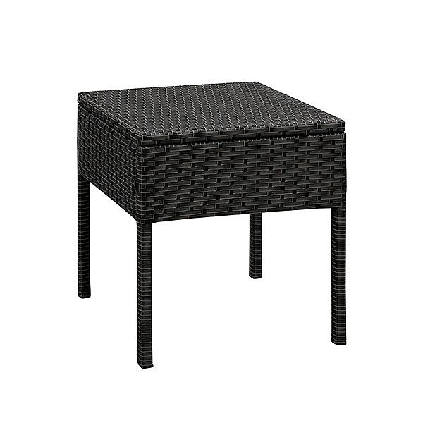 Juego de mesa y sillas de mimbre para exteriores de 3 piezas - 10C02P