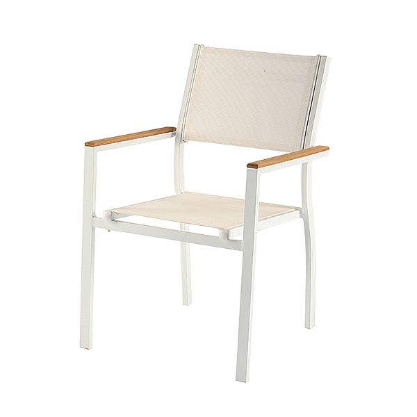 Juego de mesa y sillas de exterior de textileno de 5 piezas - 11D01C