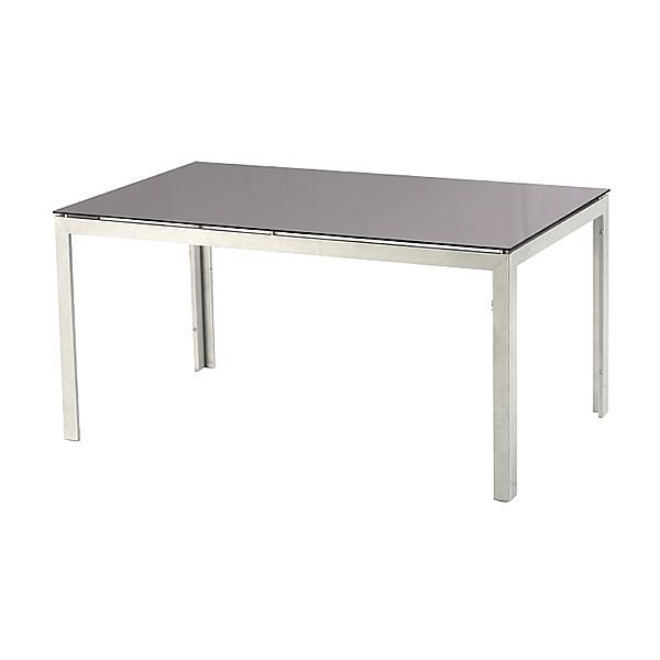 Juego de mesa de comedor para exterior para 6 personas con tablero de vidrio - 11D01G