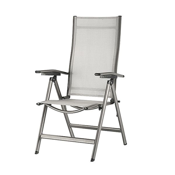 Juego de mesa y sillas de comedor de jardín de 7 piezas de textilene - 11D01H