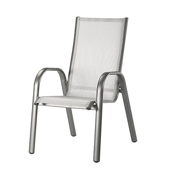 Juego de mesa y sillas de comedor de jardín de 7 piezas de textilene - 11D01H