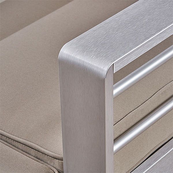 Muebles de exterior de metal de aluminio a prueba de agua - 11C01N