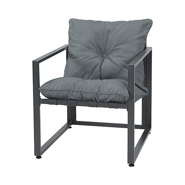 Juego de muebles de patio al aire libre de aluminio y hierro fundido - 11C01O