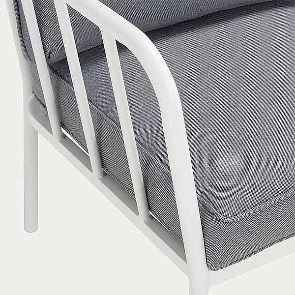 Juego de sofás de aluminio moderno con cojín - 11C01V