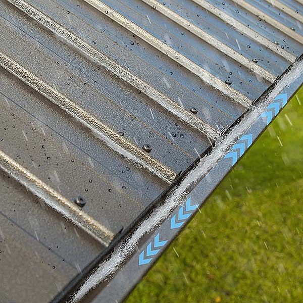 Tienda de jardín romana impermeable con techo - 10G01E