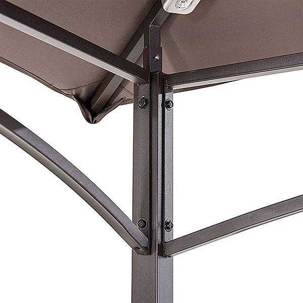 Carpa de barbacoa con doble ventilación para patio trasero - 10G01S