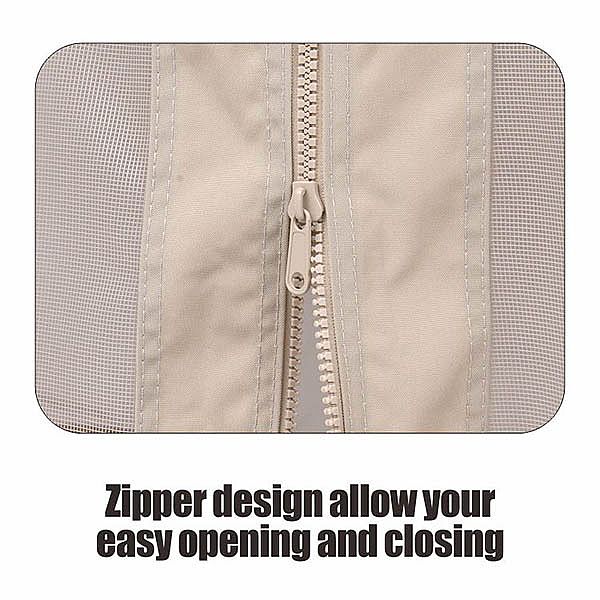 Pabellón exterior de aleación de aluminio con mosquitera - 10G01V