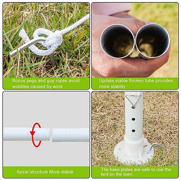 Tienda de jardín de fiesta desmontable PE - 10G02I