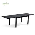 Juego de mesa de comedor plegable extensible de aluminio - 11D05I