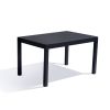 Juego de mesa de comedor plegable extensible de aluminio - 11D05I