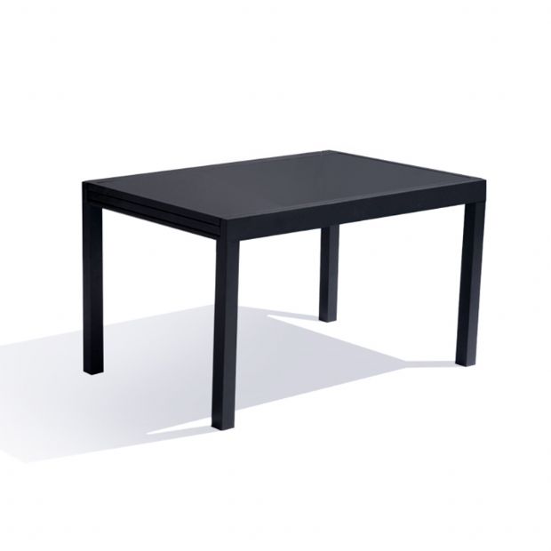 Juego de mesa de comedor plegable extensible de aluminio - 11D05I