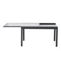 Juego de mesa de comedor plegable extensible de aluminio - 11D05I