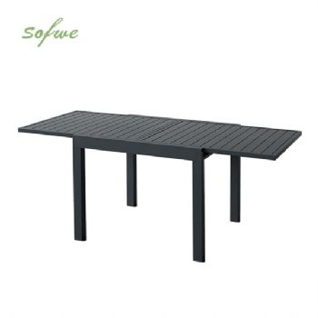 HF Patios Mesa de Comedor Exterior de Aluminio Extensible al...