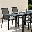 HF Patios Mesa de Comedor Exterior de Aluminio Extensible al por Mayor para Muebles de Patio y Jardín - 11D08A