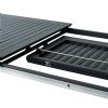 Mesa de comedor extensible plegable de aluminio con forma de mariposa - 11D08M