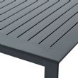 Mesa de comedor extensible plegable de aluminio con forma de mariposa - 11D08M
