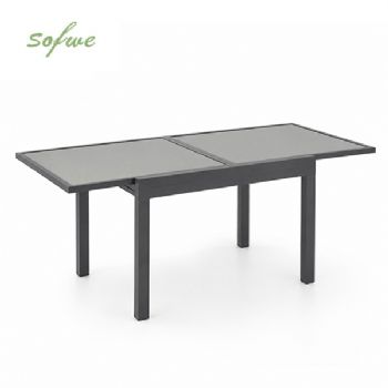 HF Patios Mesa de Comedor Extensible para Exterior con...