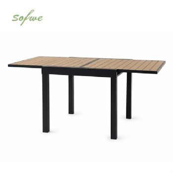 HF Patios Mesa de Comedor Extensible para Exterior con...