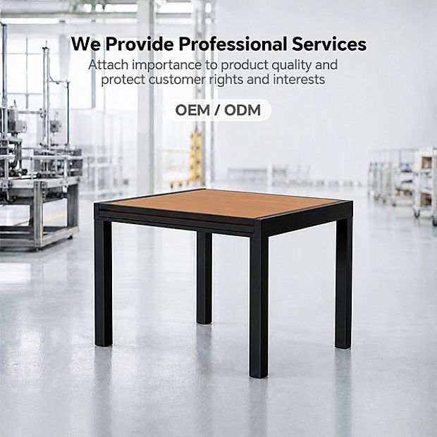 HF Patios Mesa de Comedor Extensible para Exterior con Estructura de Aluminio y Tablero de Listones de WPC | Venta al por Mayor - 11D10H