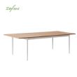 Mesa de comedor extensible para exterior con alas de aluminio tipo mariposa - 11D15K
