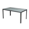 Juego de comedor de exterior de aluminio gris de 7 piezas - 11D01A