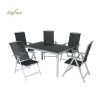 Mesa y sillas de comedor de jardín de aluminio para todo tipo de clima - 11D01F